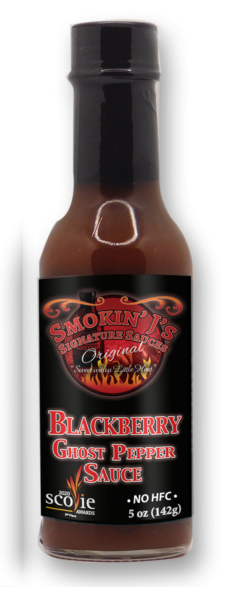 Blackberry Ghost Pepper Sauce