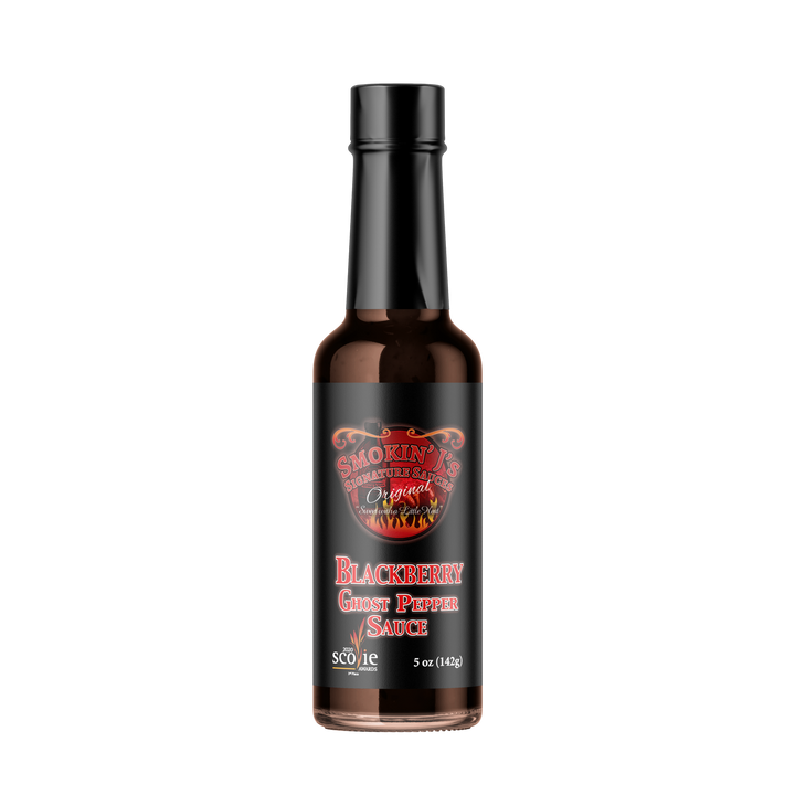 Blackberry Ghost Pepper Sauce